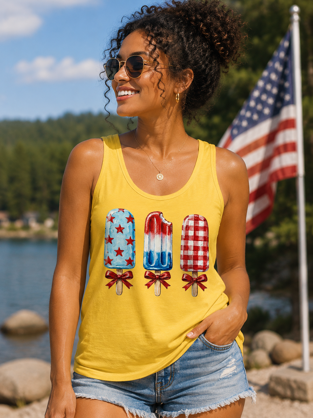 America Popsicle from 2 Sisters Tanks, Teez & More