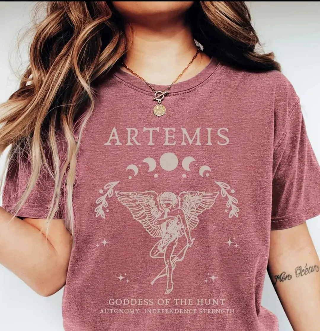 Artemis Goddess Of The Hunt from 2 Sisters Tanks, Teez & More