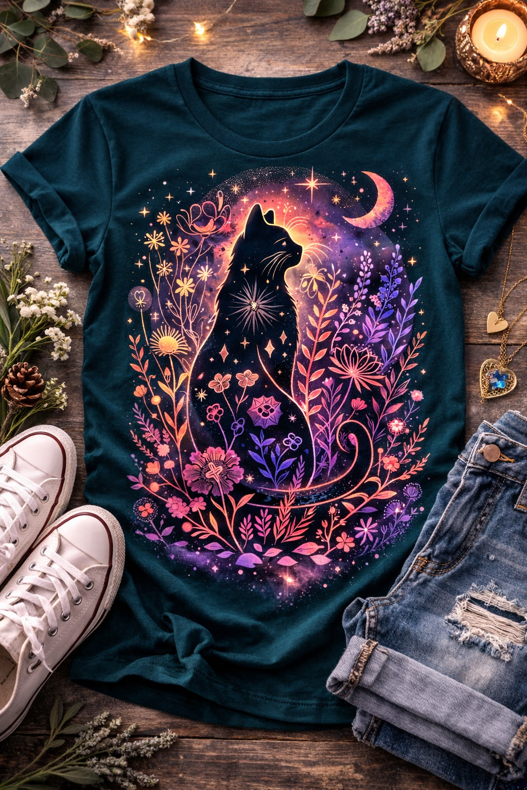 Artic Wolf Dreamcatcher from 2 Sisters Tanks, Teez & More