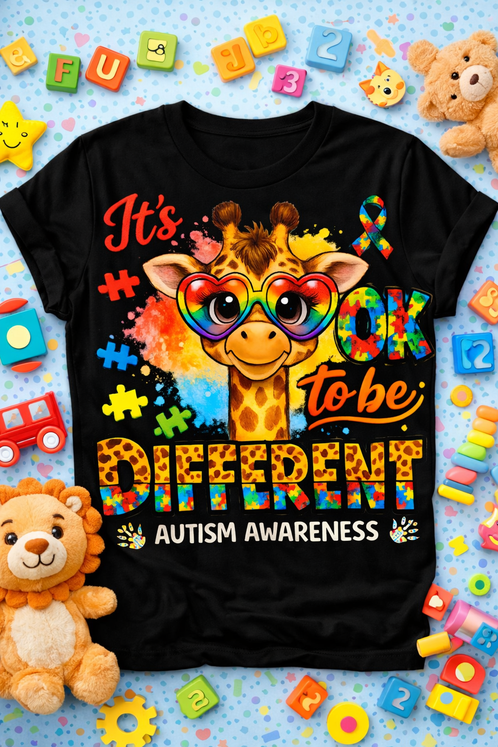 Autism Gaffafe from 2 Sisters Tanks, Teez & More