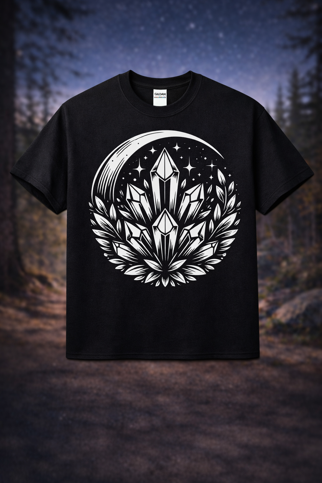Celestial Crystal Garden from 2 Sisters Tanks, Teez & More