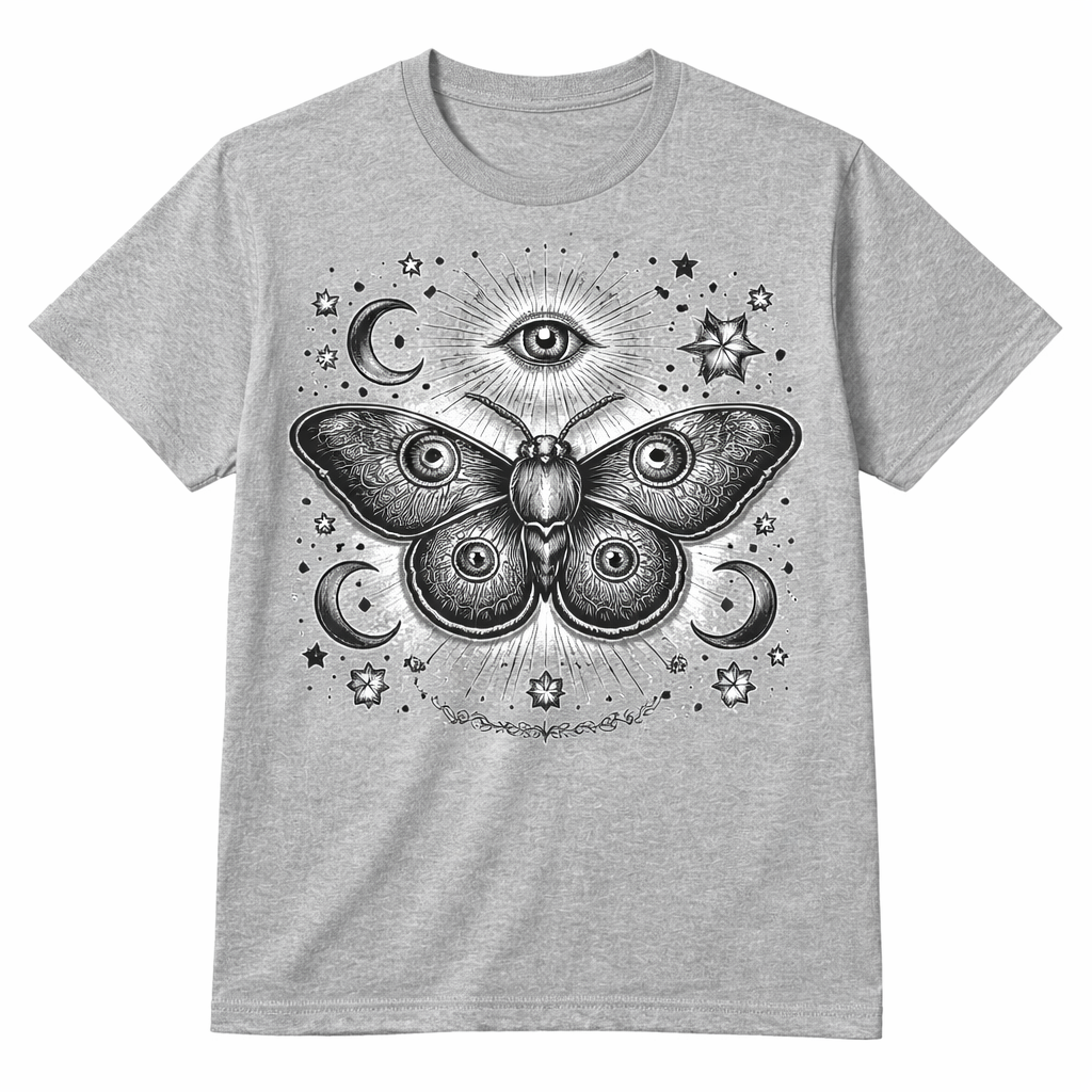 Celestial Moth All Seeing Eye from 2 Sisters Tanks, Teez & More