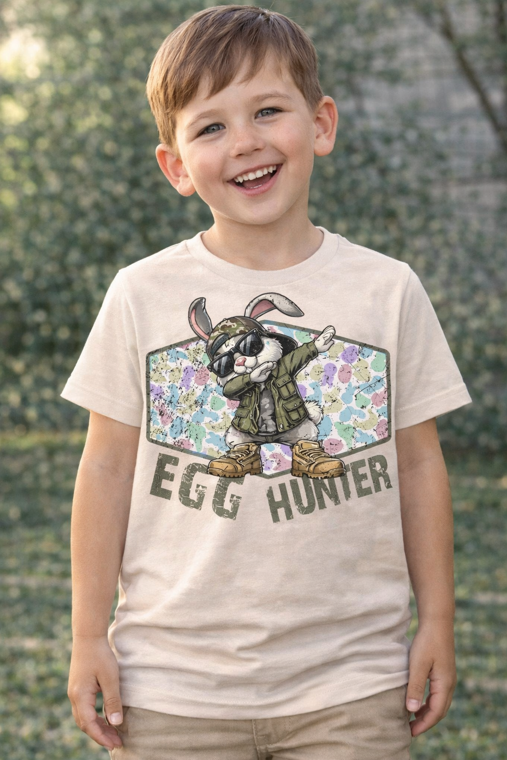 Egg Hunter Dabbing Bunny from 2 Sisters Tanks, Teez & More