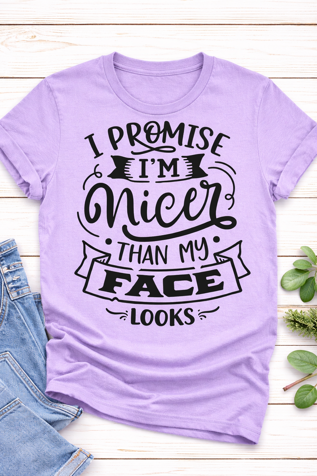 I Promise I M Nicder from 2 Sisters Tanks, Teez & More