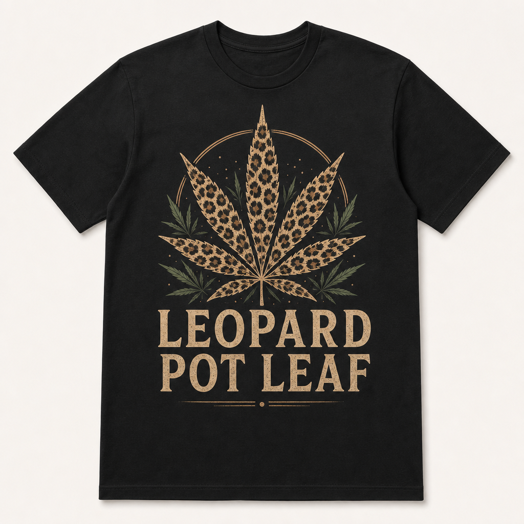 Leopard Pot Leaf from 2 Sisters Tanks, Teez