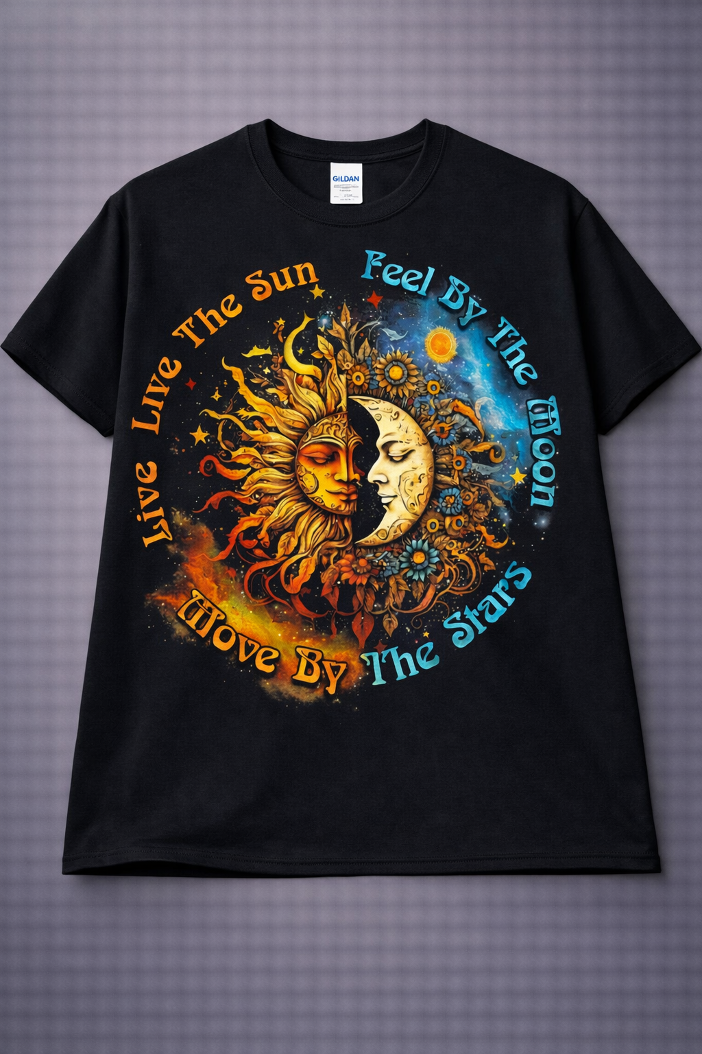 Live By The Sun Moon Stars from 2 Sisters Tanks, Teez & More