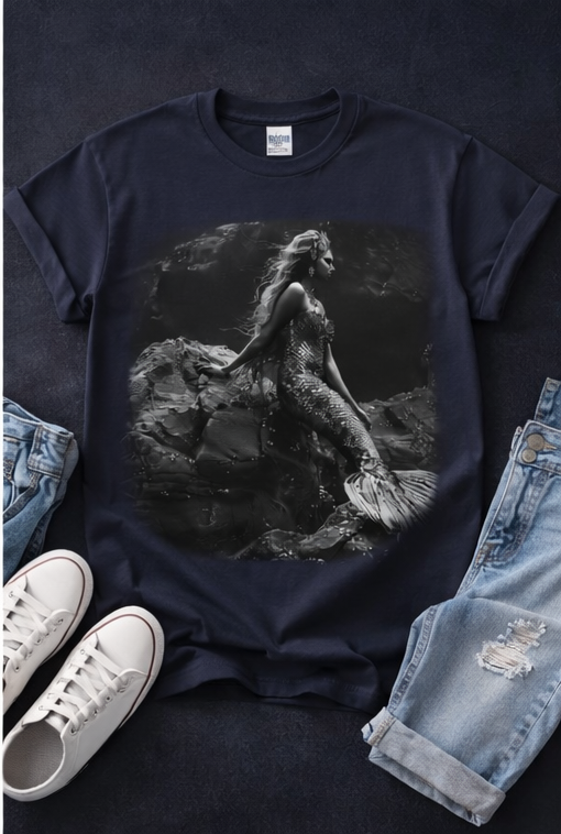 Midnight Siren Mermaid from 2 Sisters Tanks, Teez & More