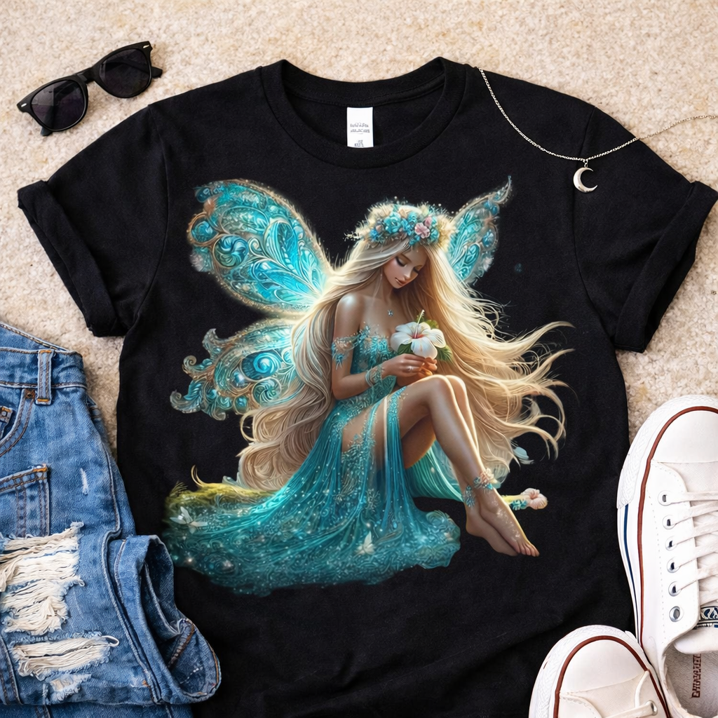 Moonlit Butterfly Fairy from 2 Sisters Tanks, Teez & More