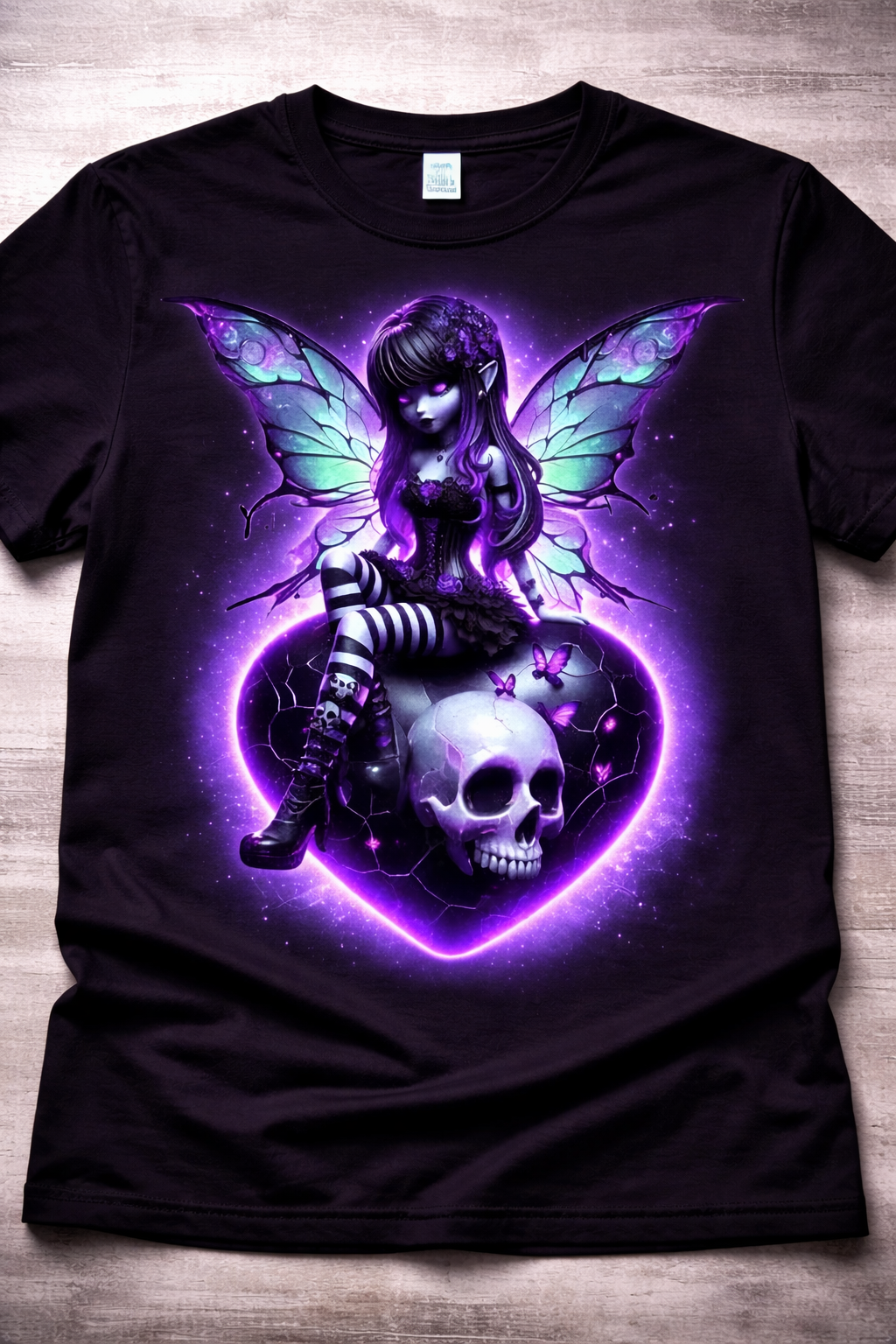 Neon Night Fairy from 2 Sisters Tanks, Teez & More