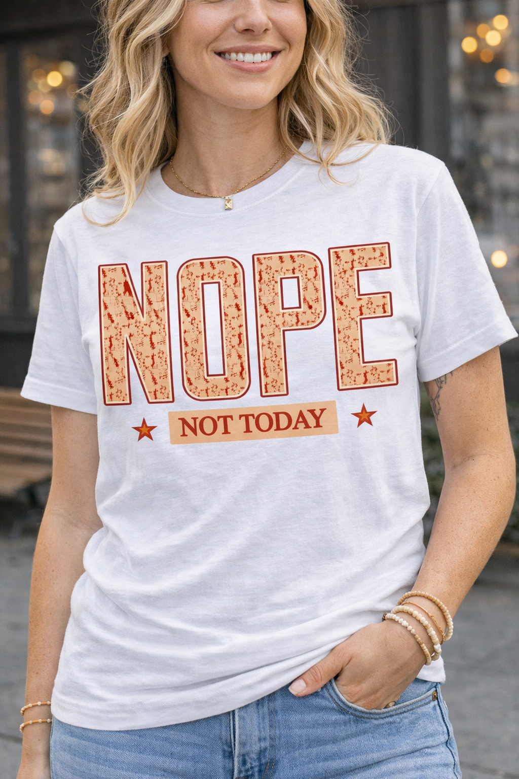 Nope Not Today from 2 Sisters Tanks, Teez & More