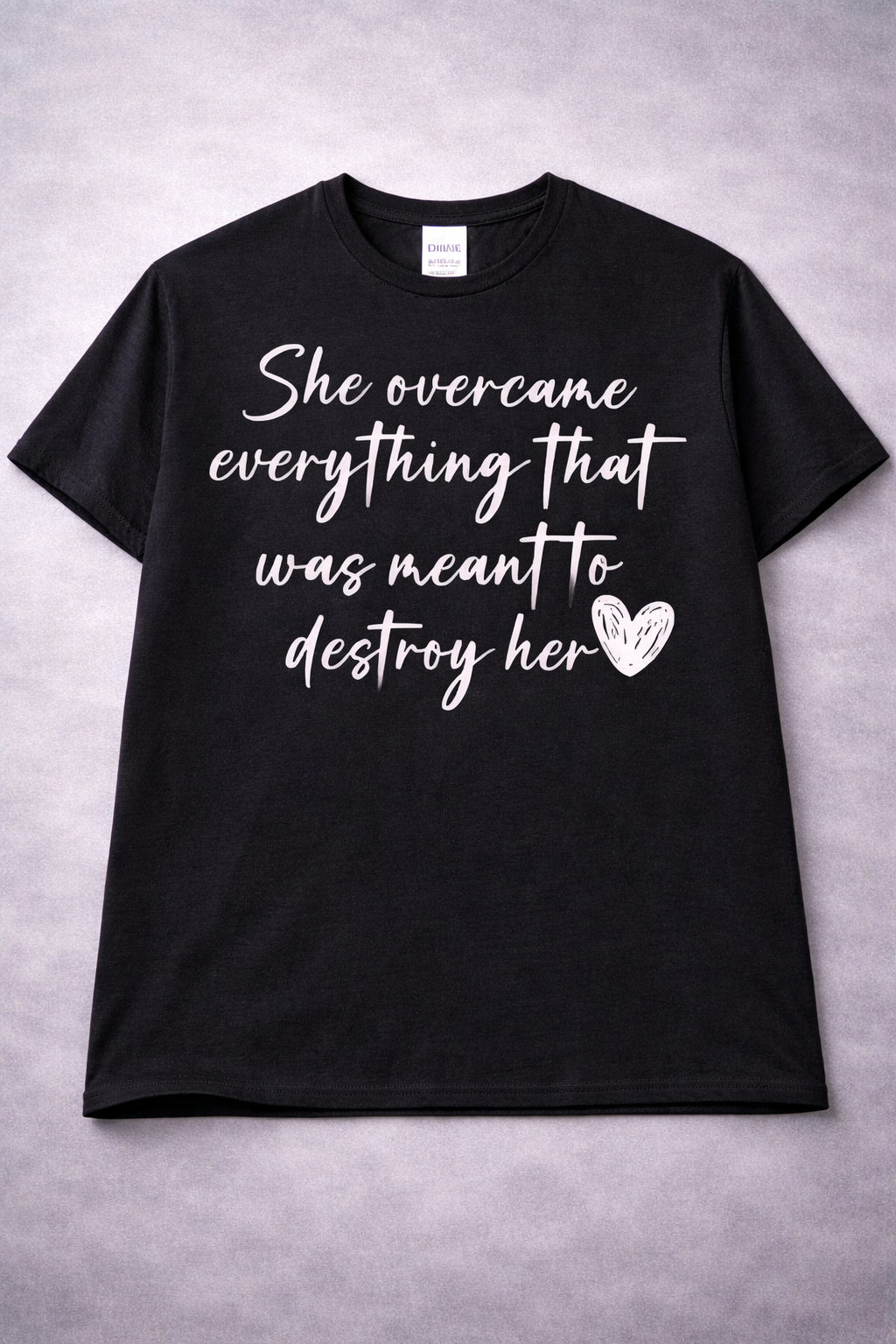 She Overcame from 2 Sisters Tanks, Teez & More