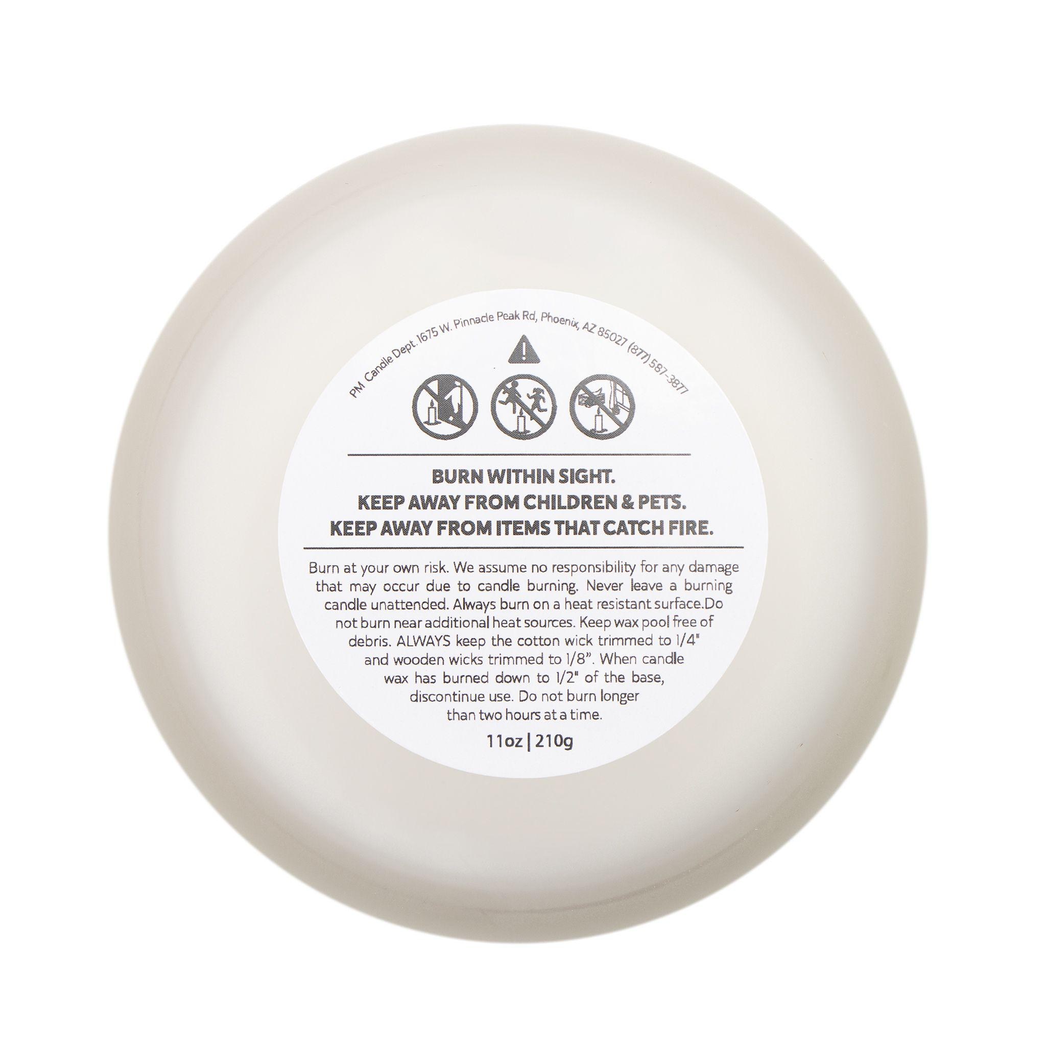 Sea Turtle Illustration Candle | Frosted Glass 11oz, product image 3