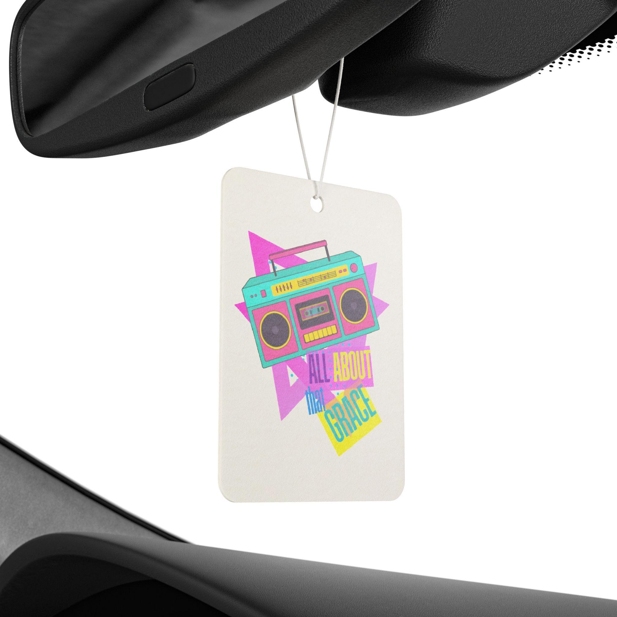 Retro All About the Grace Car Air Freshener, product image 4