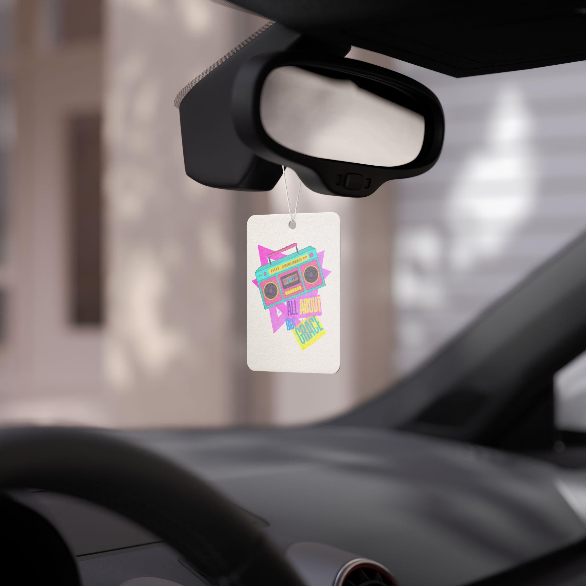 Retro All About the Grace Car Air Freshener, product image 5