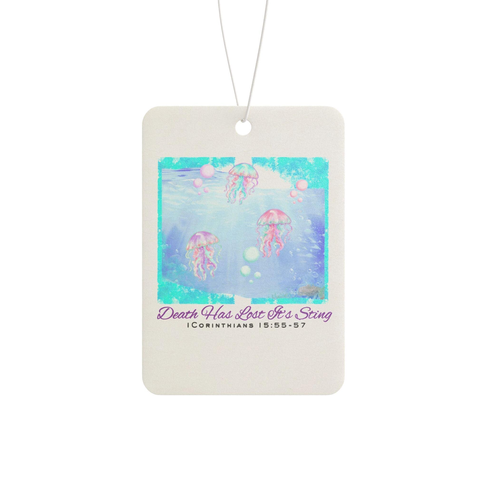 Death Has Lost It's Sting Jellyfish Car Air Freshener, product image 2