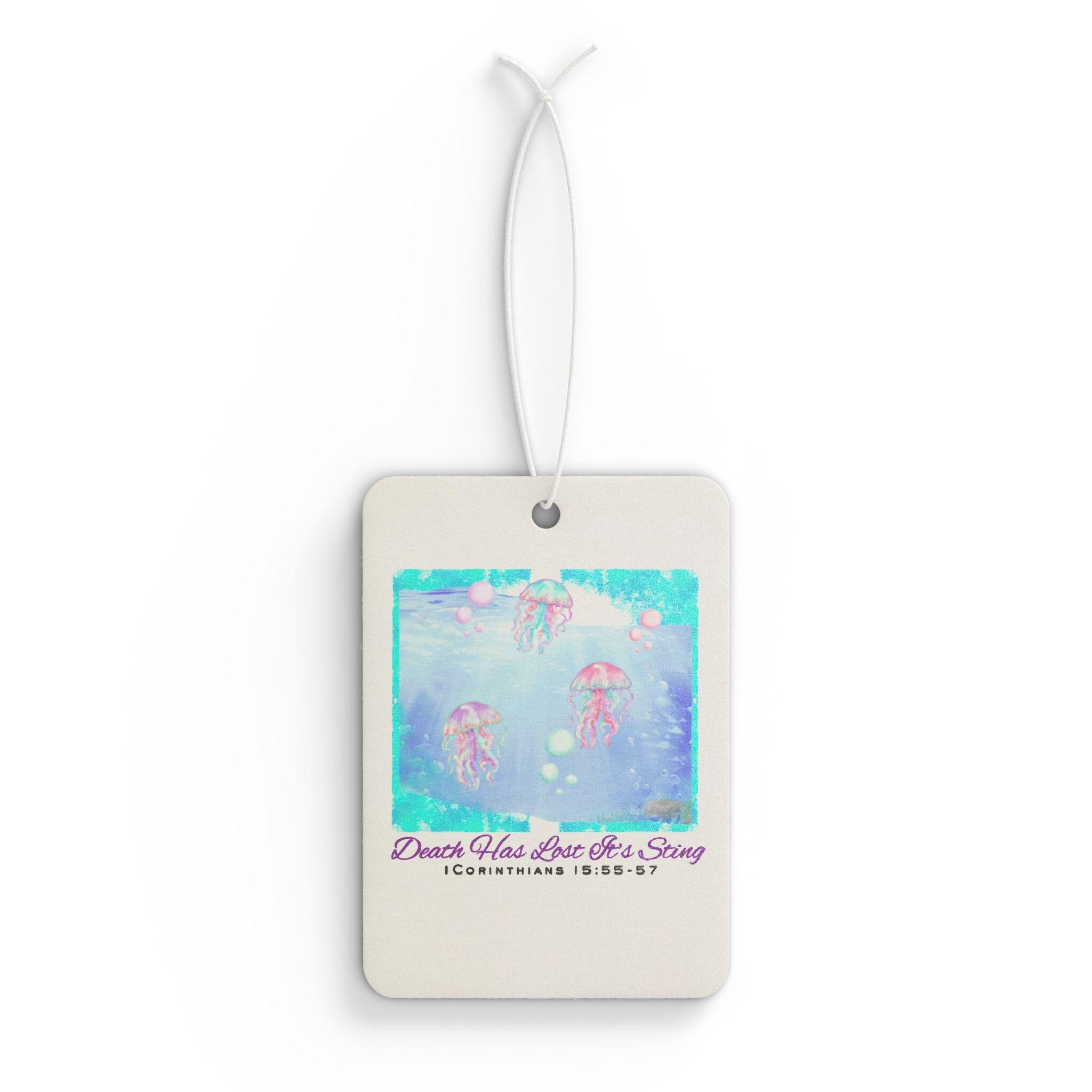 Death Has Lost It's Sting Jellyfish Car Air Freshener, product image 5