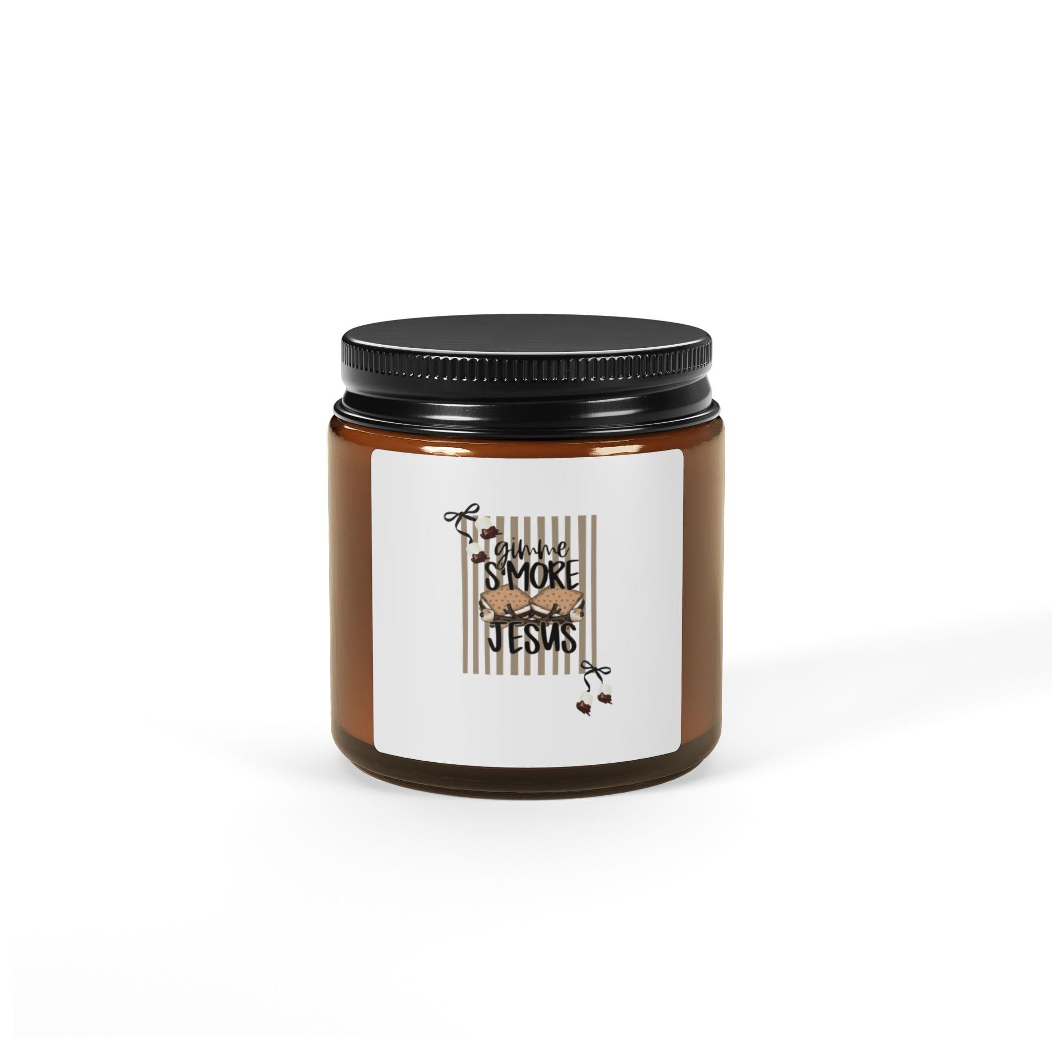 Coffee Is My Smoke Aroma candle | Soy Candle in Amber Jar, product image 4