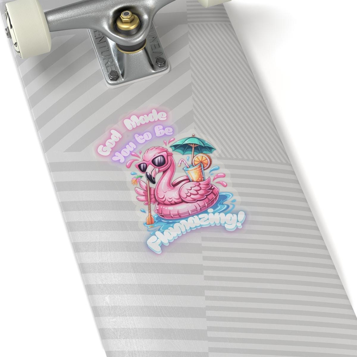 God Made You to Be Flamazing Flamingo Sticker | Kiss-Cut Vinyl, product image 8