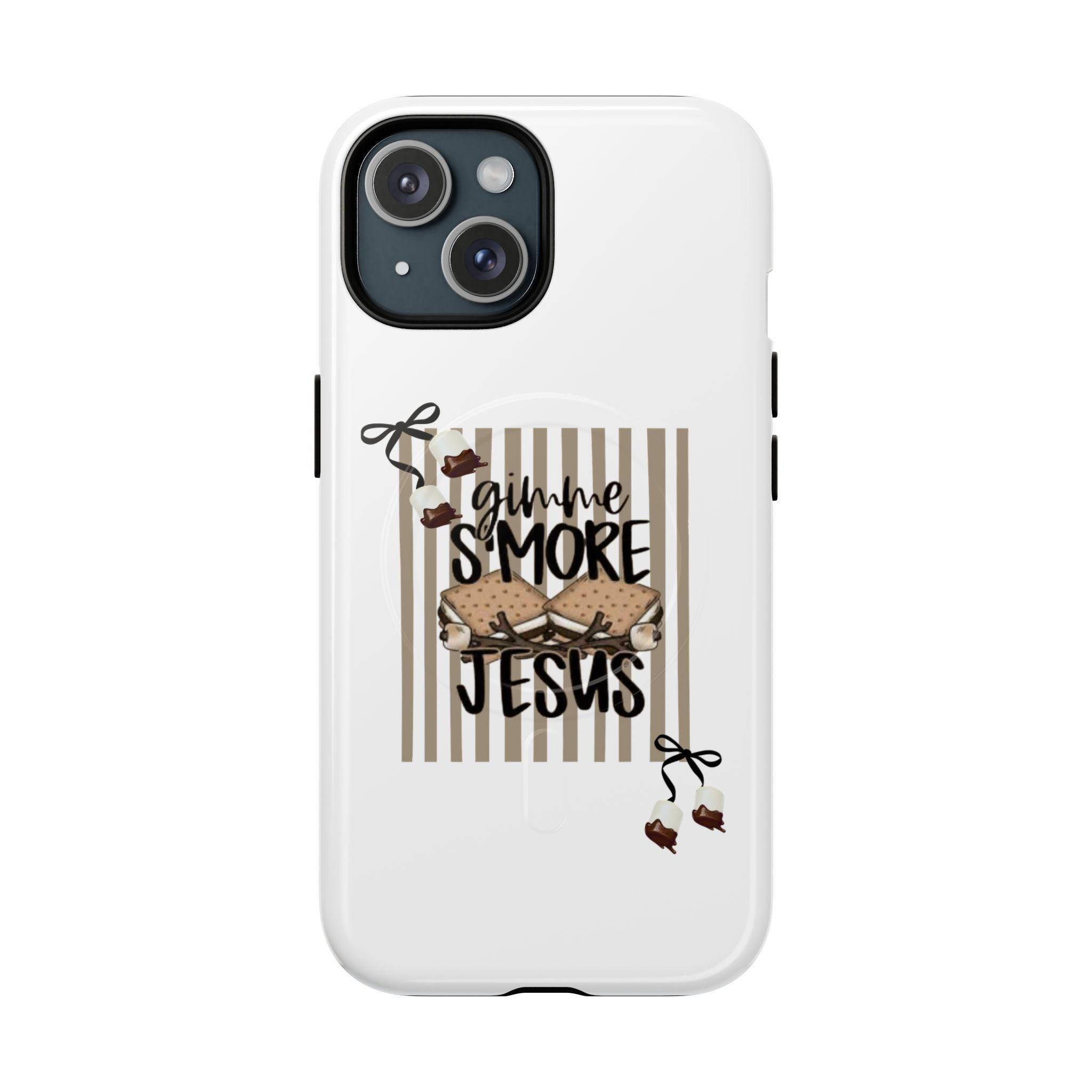 Gimme S'more Jesus Stripes Phone Case | Tough Magnetic Case, product image 2
