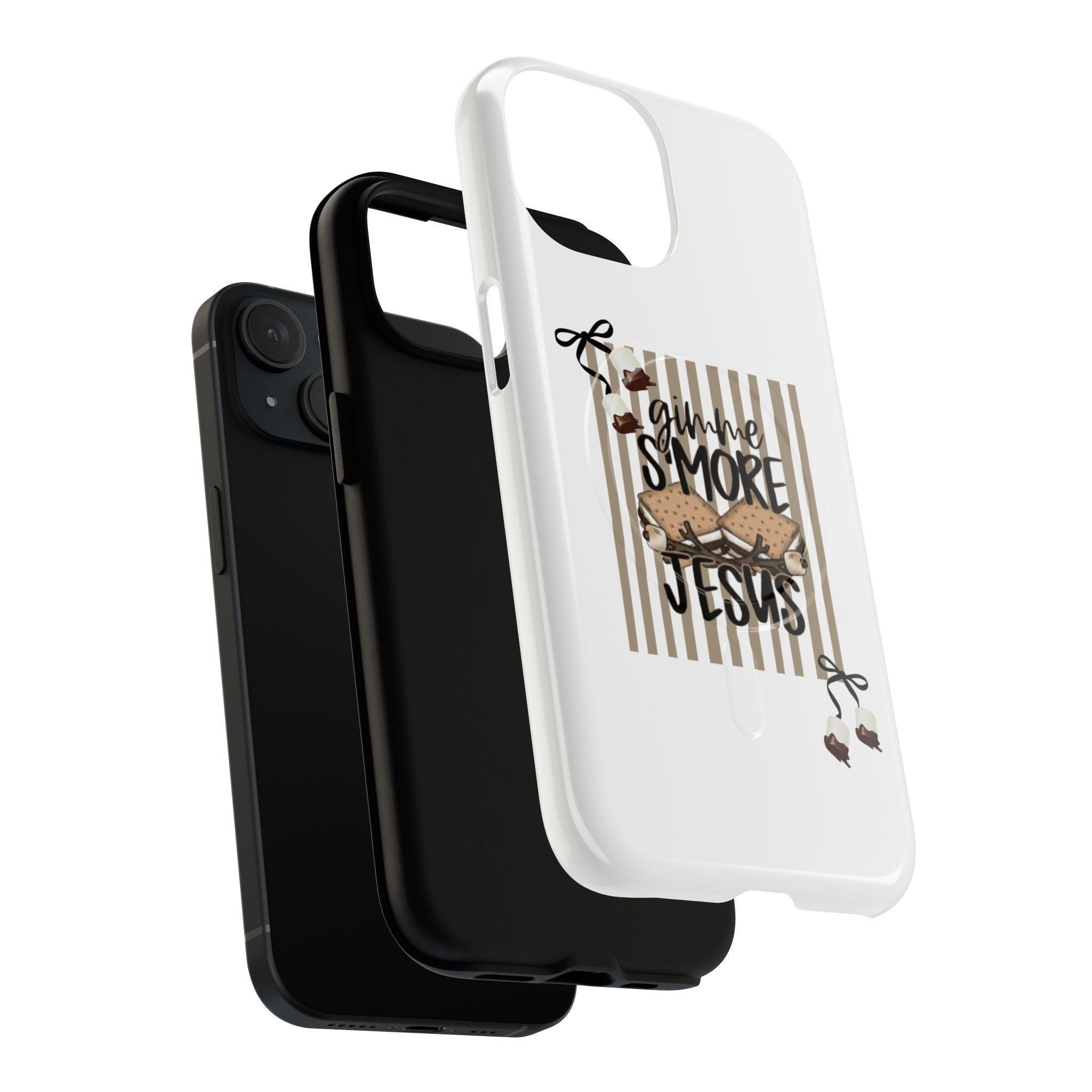 Gimme S'more Jesus Stripes Phone Case | Tough Magnetic Case, product image 4