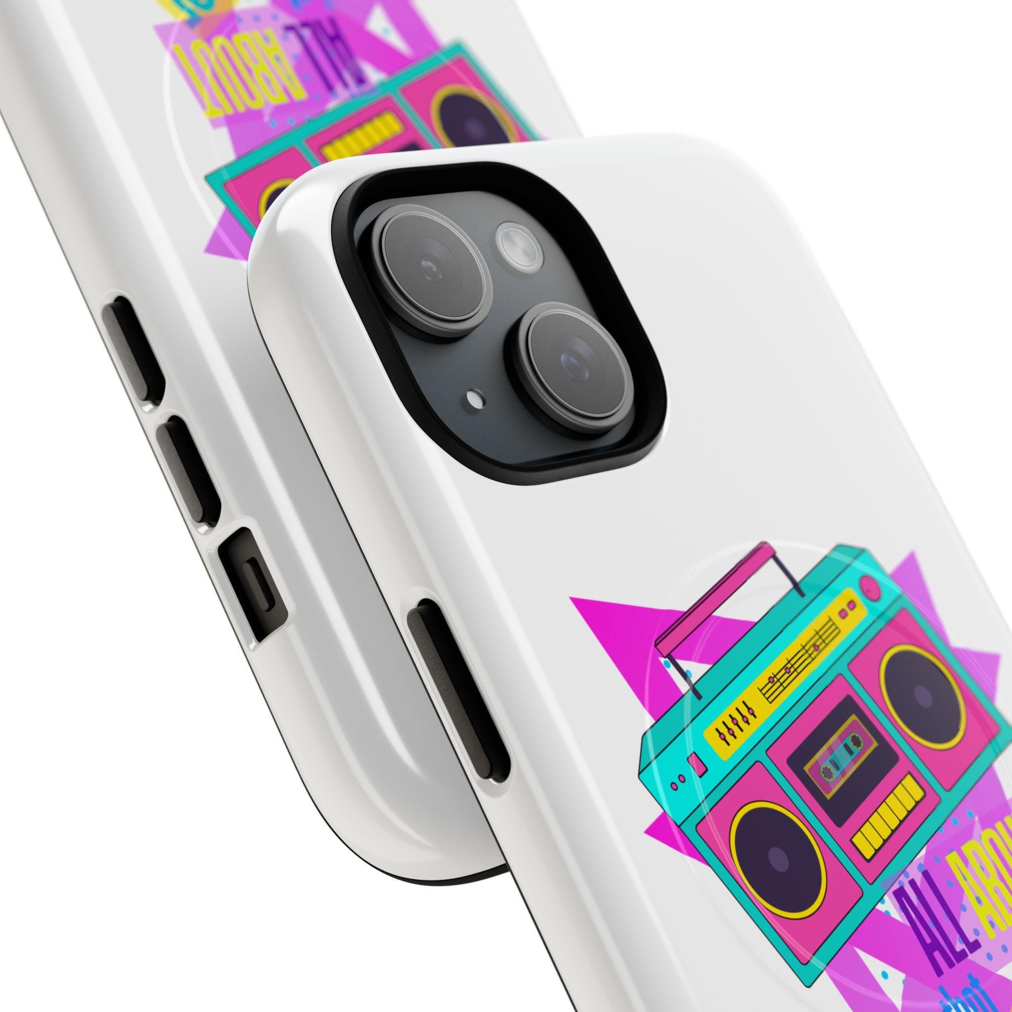 Retro Boombox All About that Grace Phone Case | Tough Magnetic Case, product image 3