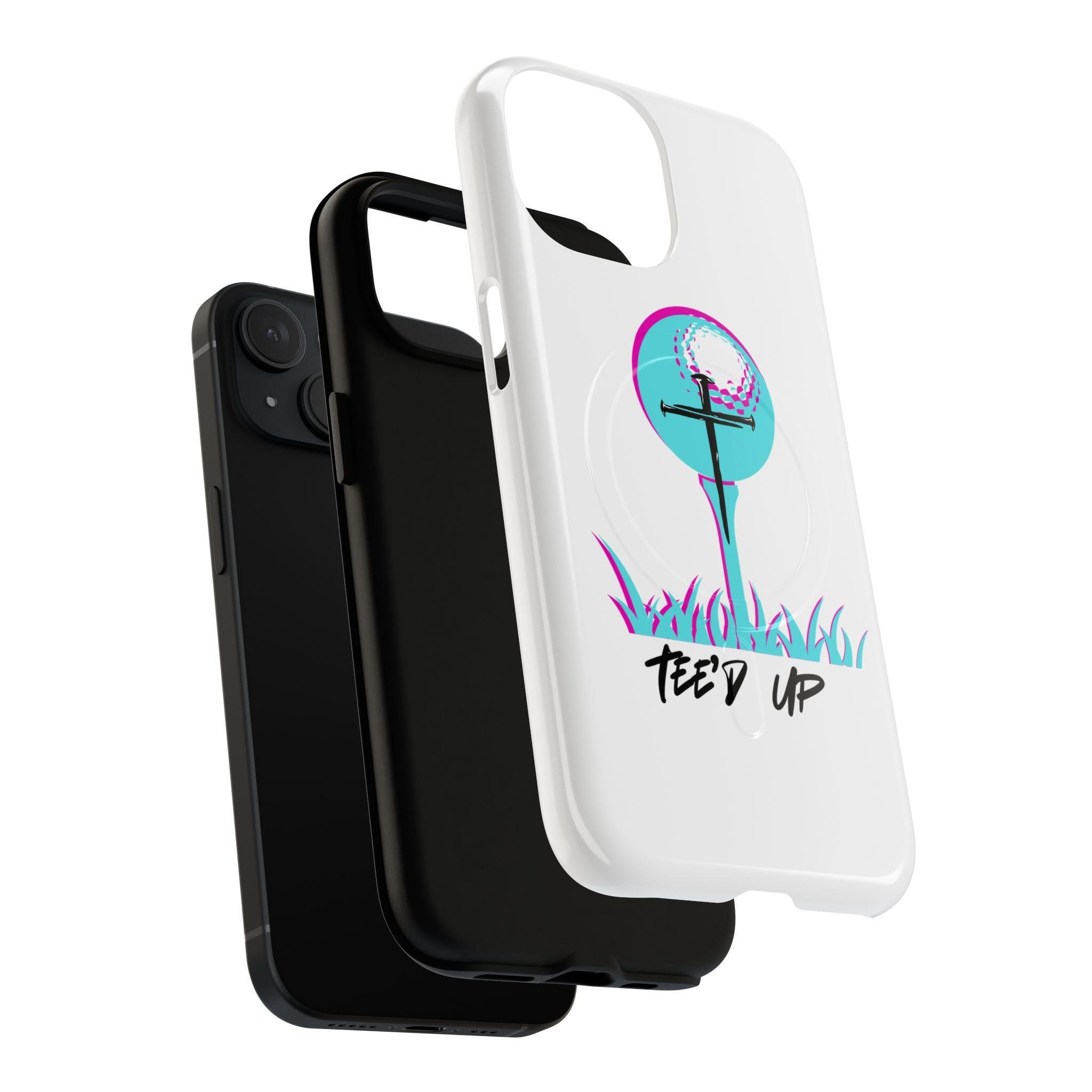 Tee'd Up Golf Ball on Tee Phone Case | Tough Magnetic Case, product image 4