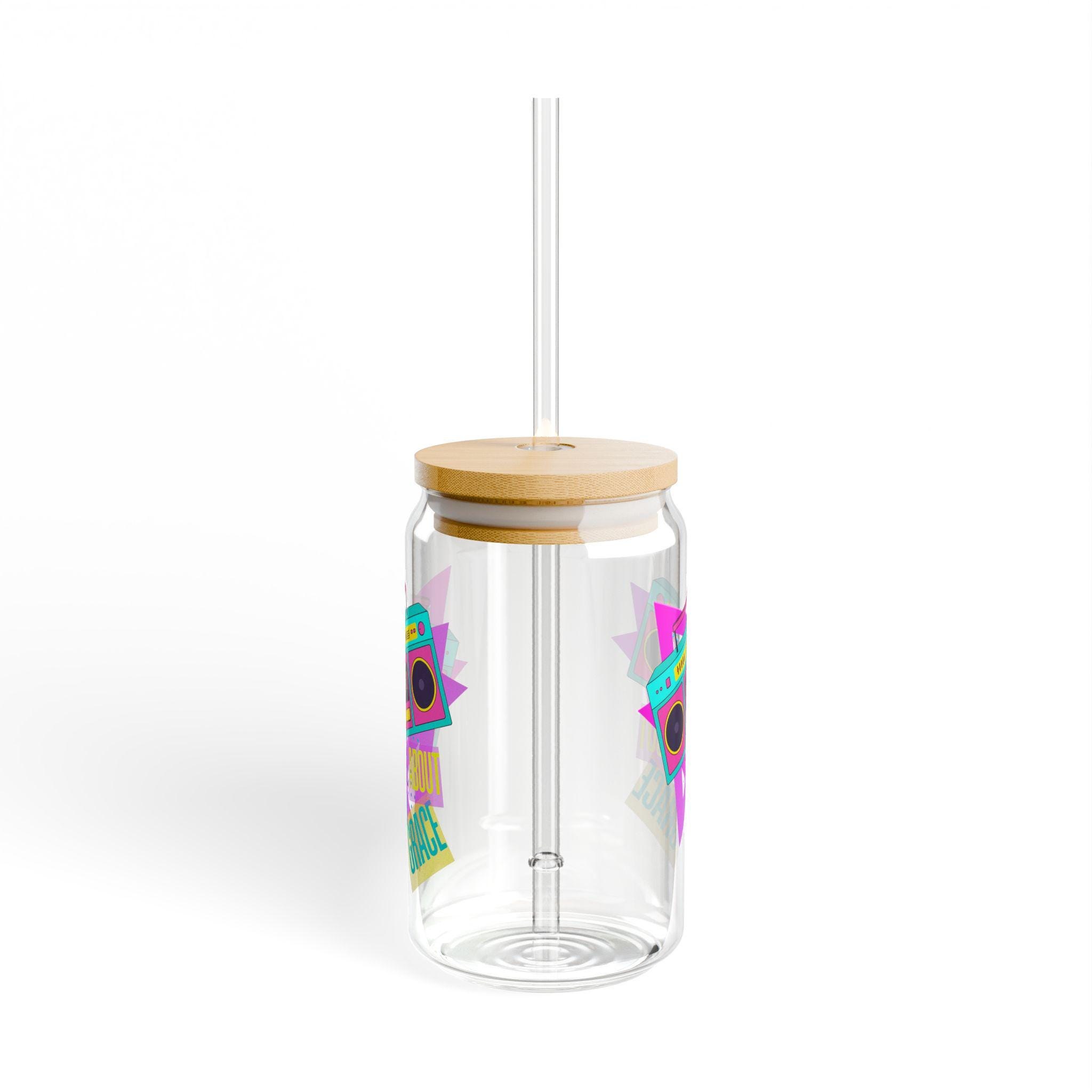 All About That Beach Boombox Sipper Glass, product image 3