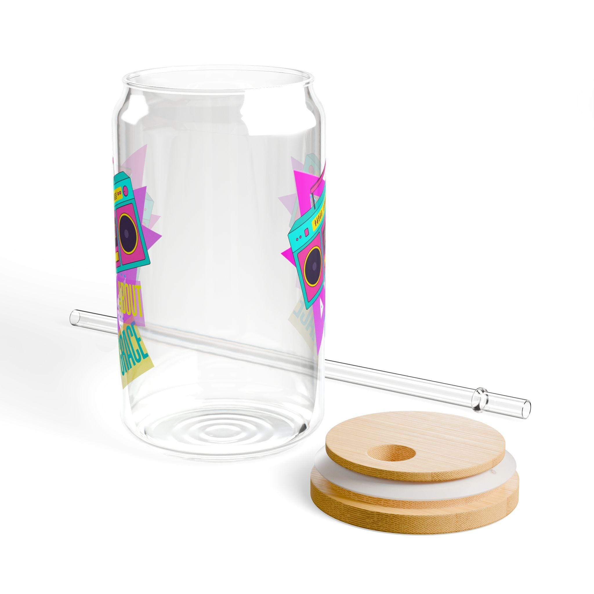 All About That Beach Boombox Sipper Glass, product image 4