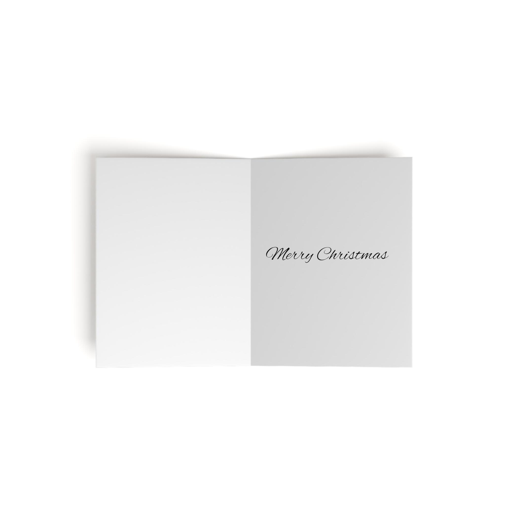 Floral Sea Turtle Greeting Card | Marine Botanical Notecard, product image 3