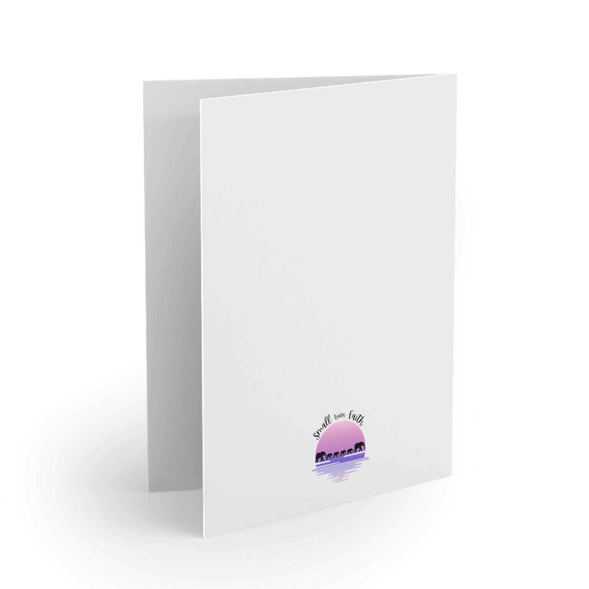 Floral Sea Turtle Greeting Card | Marine Botanical Notecard, product image 10