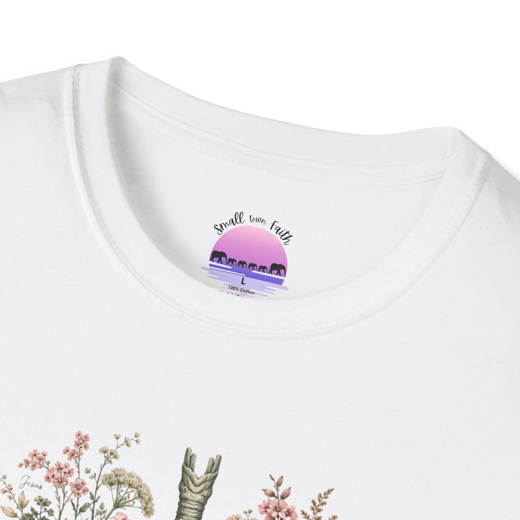 It's Your Breath in My Lungs T-Shirt | Floral Lungs Illustration, product image 3