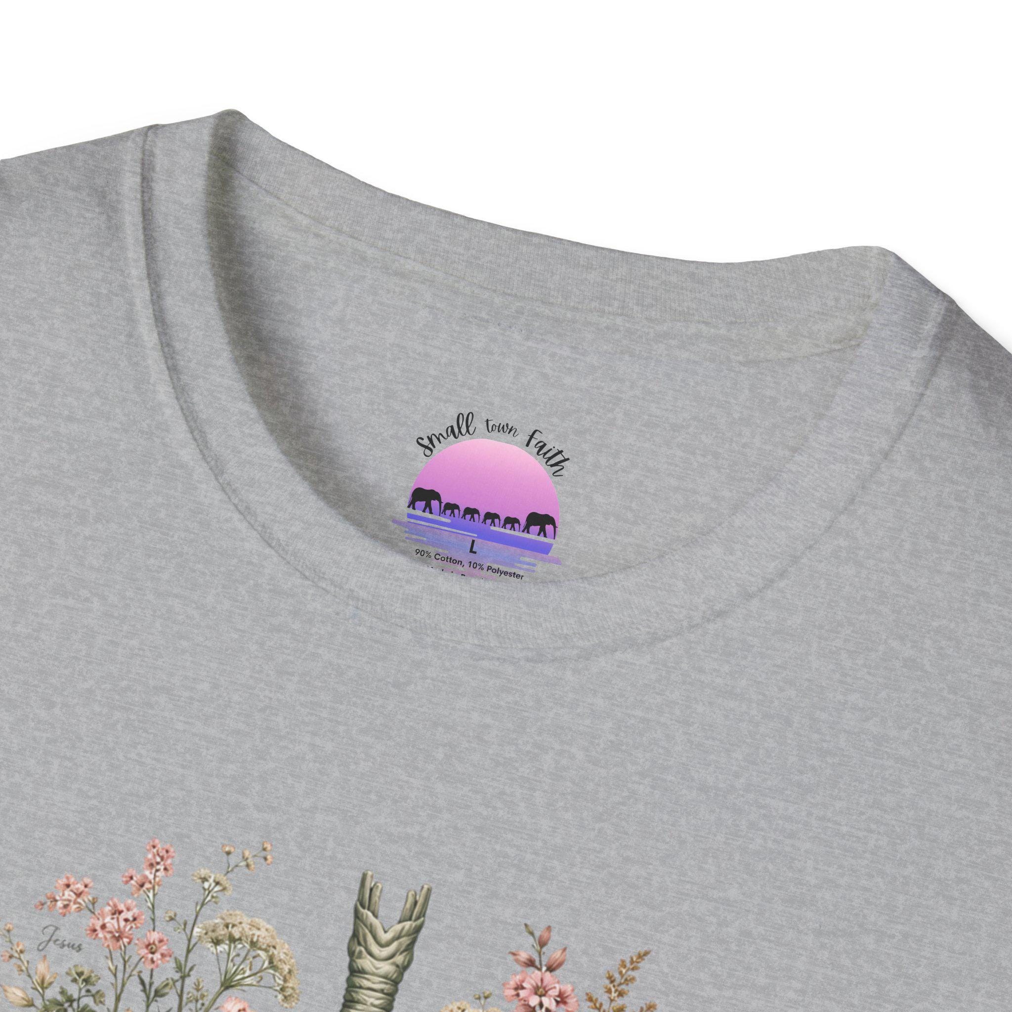 It's Your Breath in My Lungs T-Shirt | Floral Lungs Illustration, product image 9