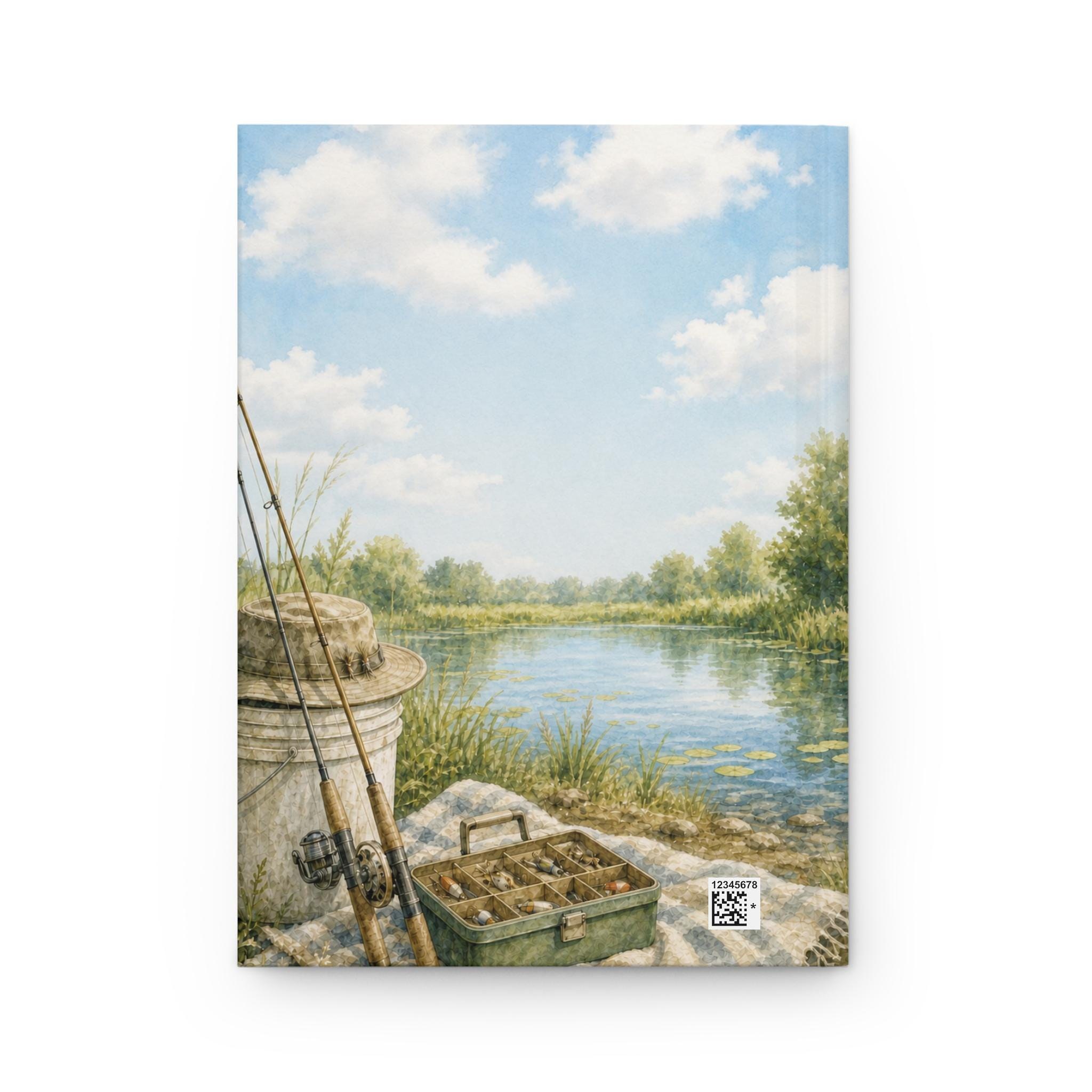 Lakeside Fishing Journal | Matte Hardcover, 150 Lined Pages (Perforated), product image 4