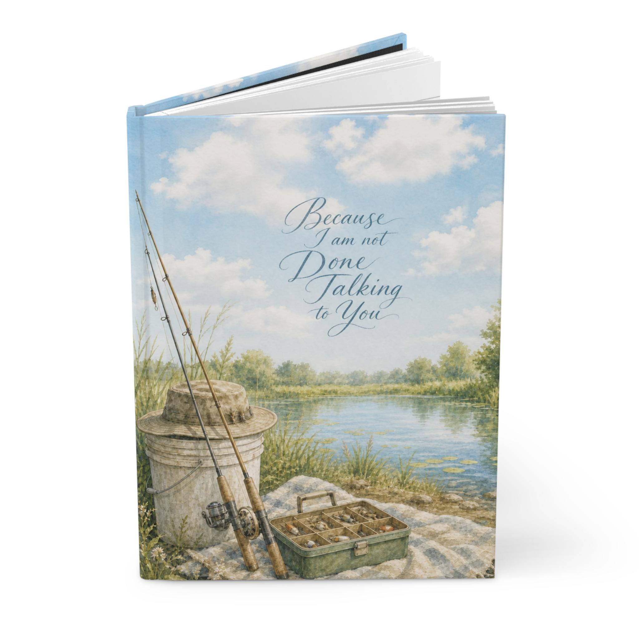Lakeside Fishing Journal | Matte Hardcover, 150 Lined Pages (Perforated), product image 5