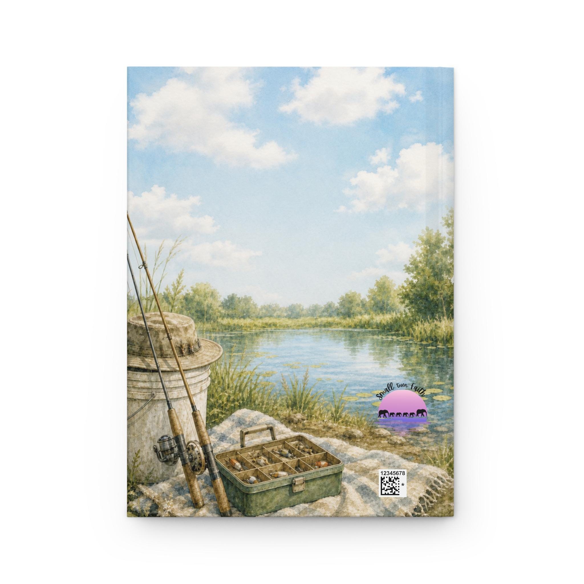 Fishing Scene Because I Am Not Done Talking to You Hardcover Journal, product image 4