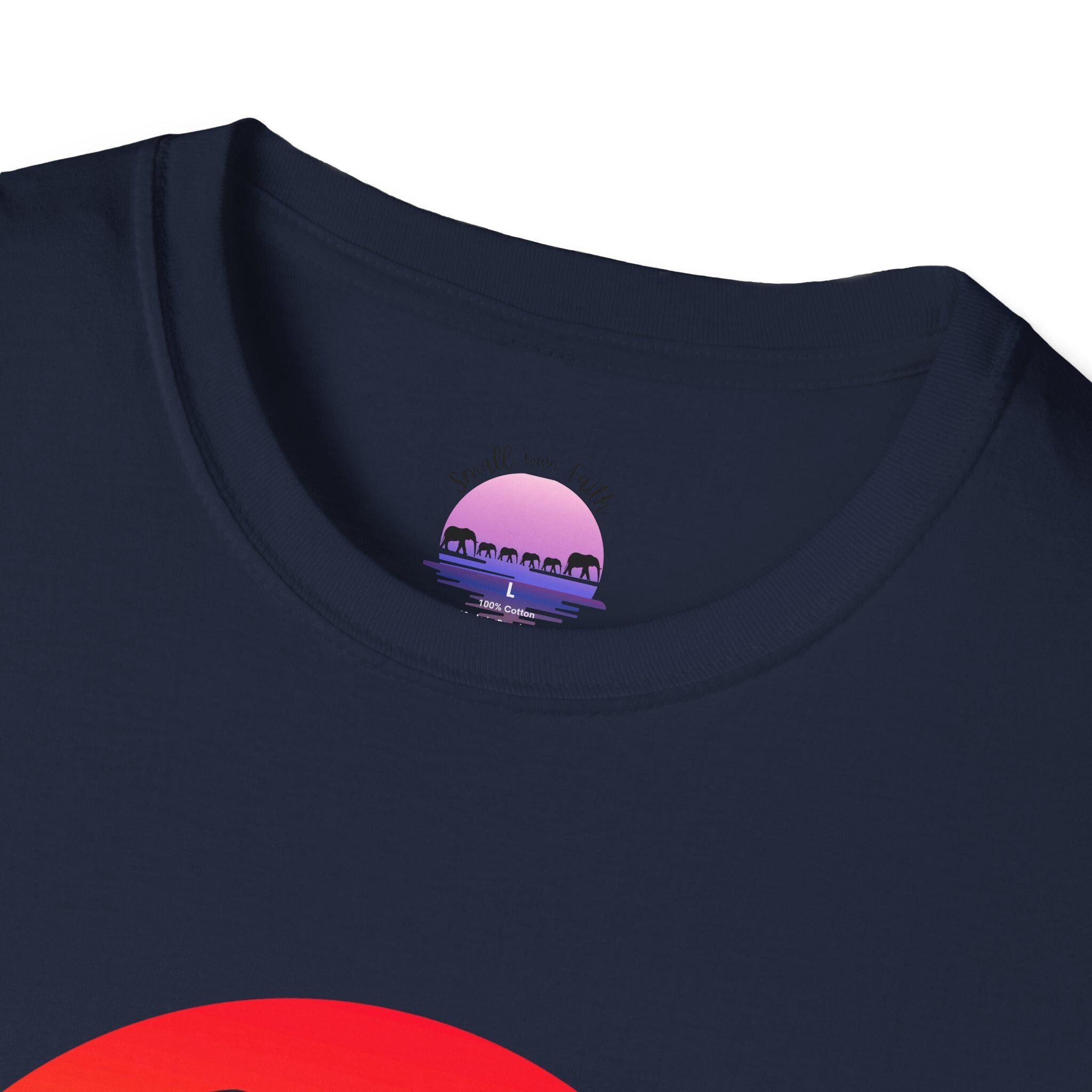 Police K9 Portrait T-Shirt | Retro Sunset K9 'Talk to the Canine', product image 11