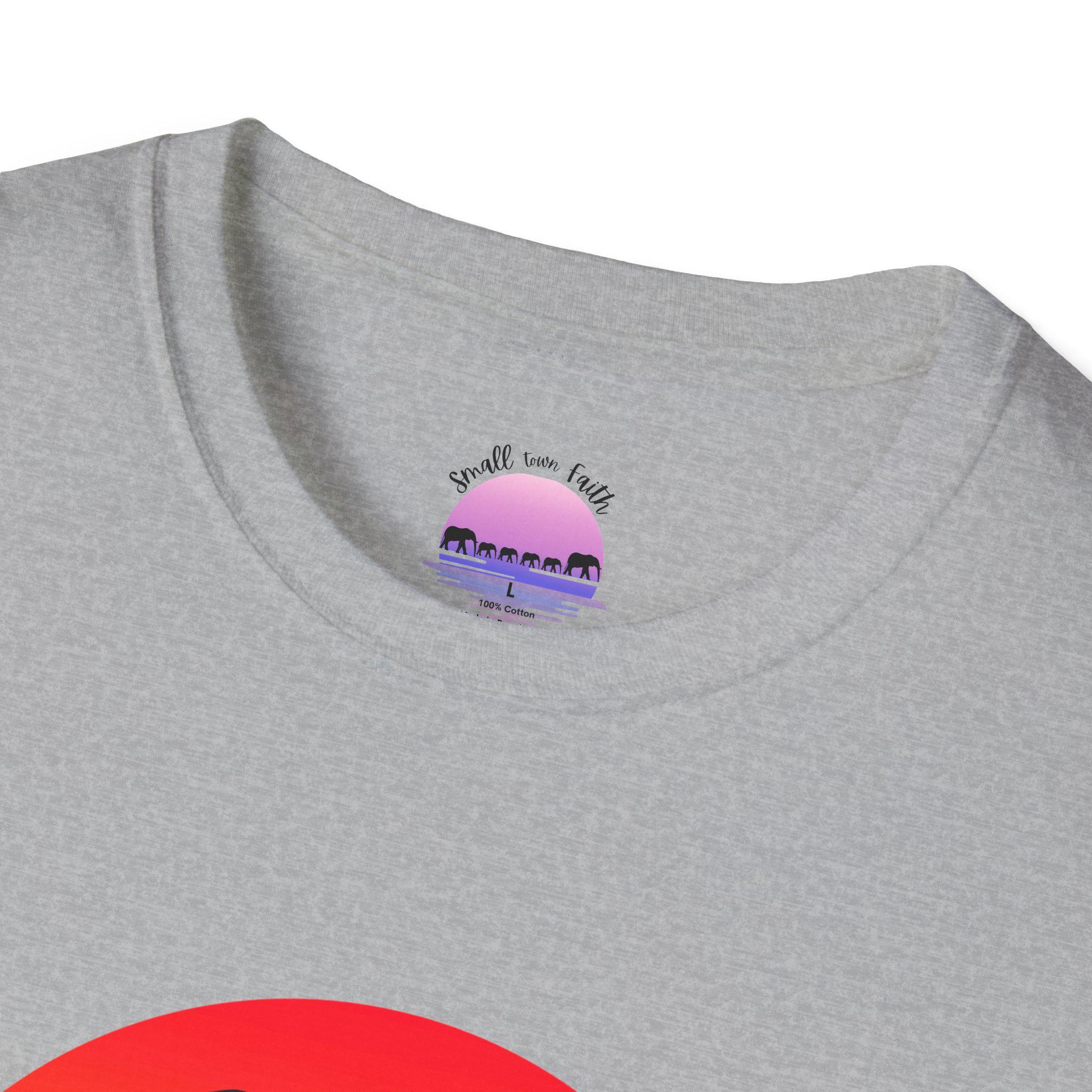 Police K9 Portrait T-Shirt | Retro Sunset K9 'Talk to the Canine', product image 7