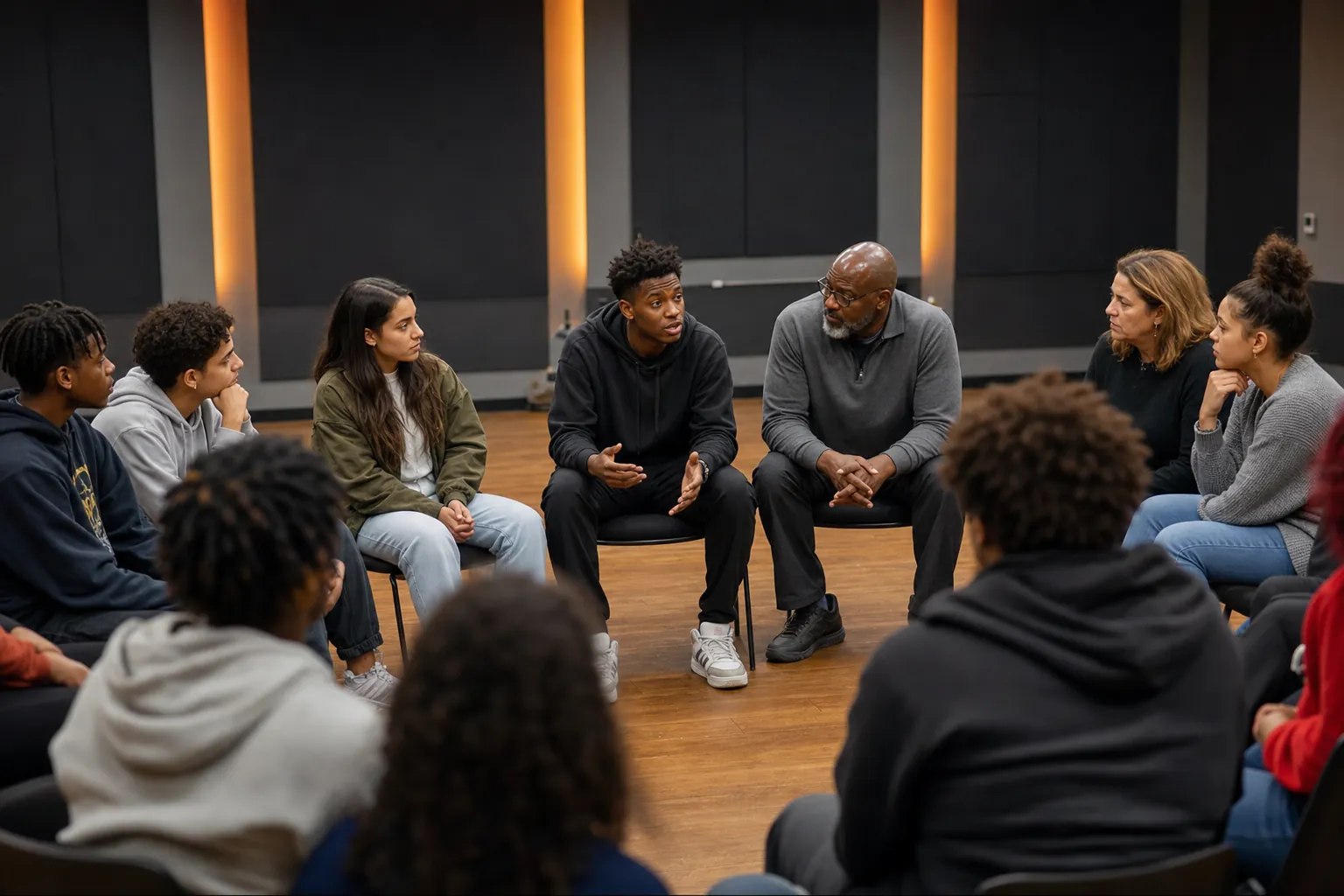 Community members and leaders in a constructive forum conversation