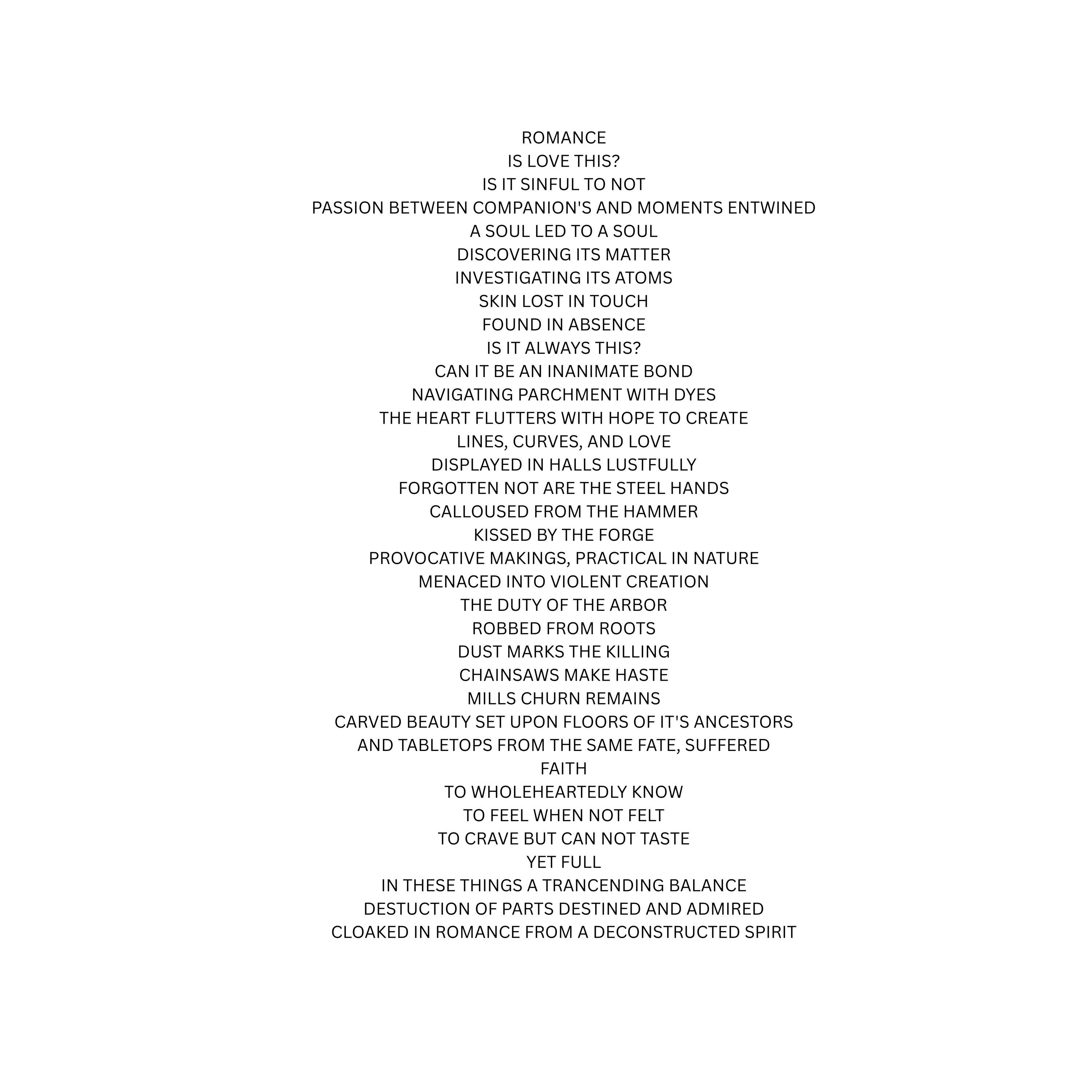 18x24 Surreal atmospheric visual poetry poster, gallery image 2