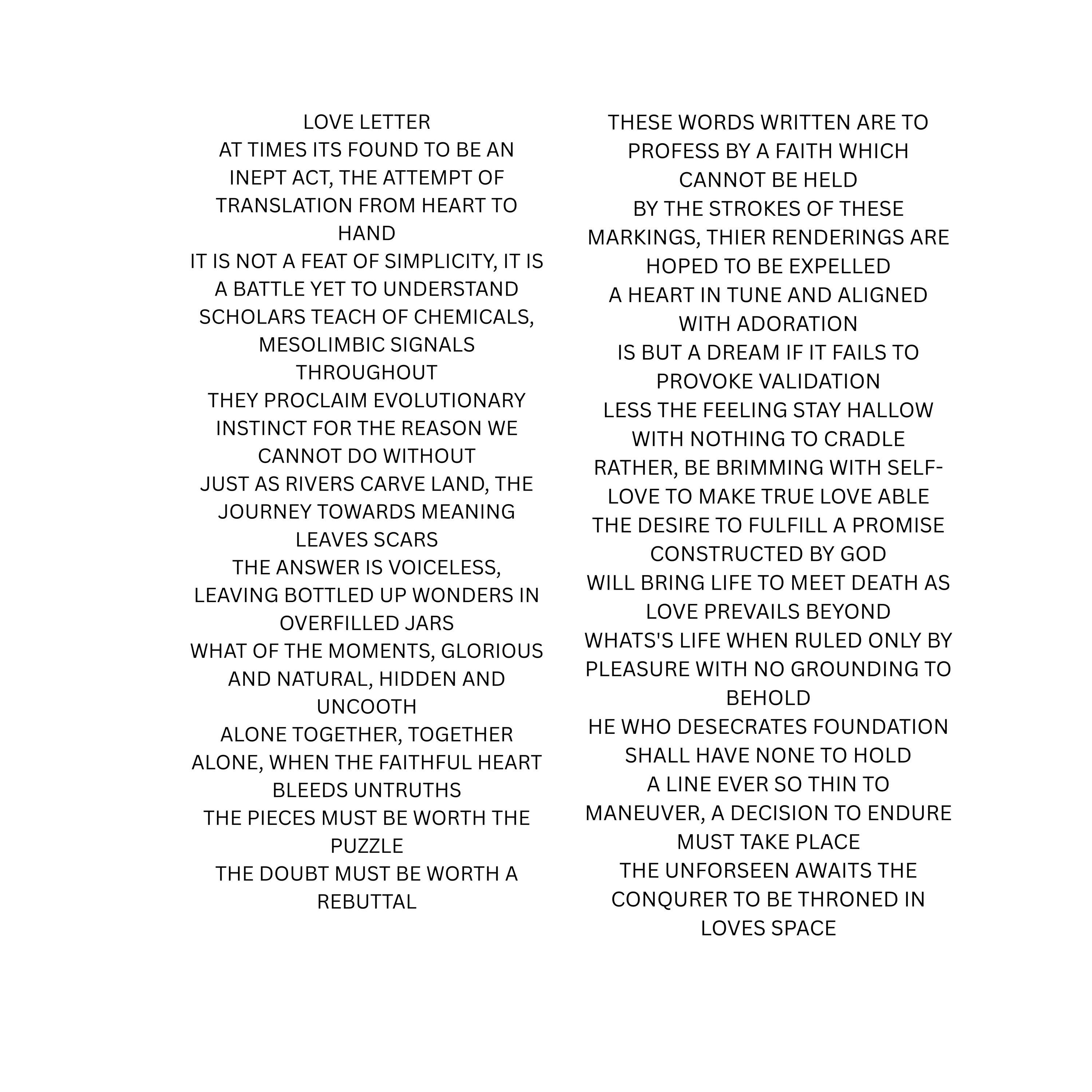 18x24 Surreal atmospheric visual poetry poster, gallery image 2