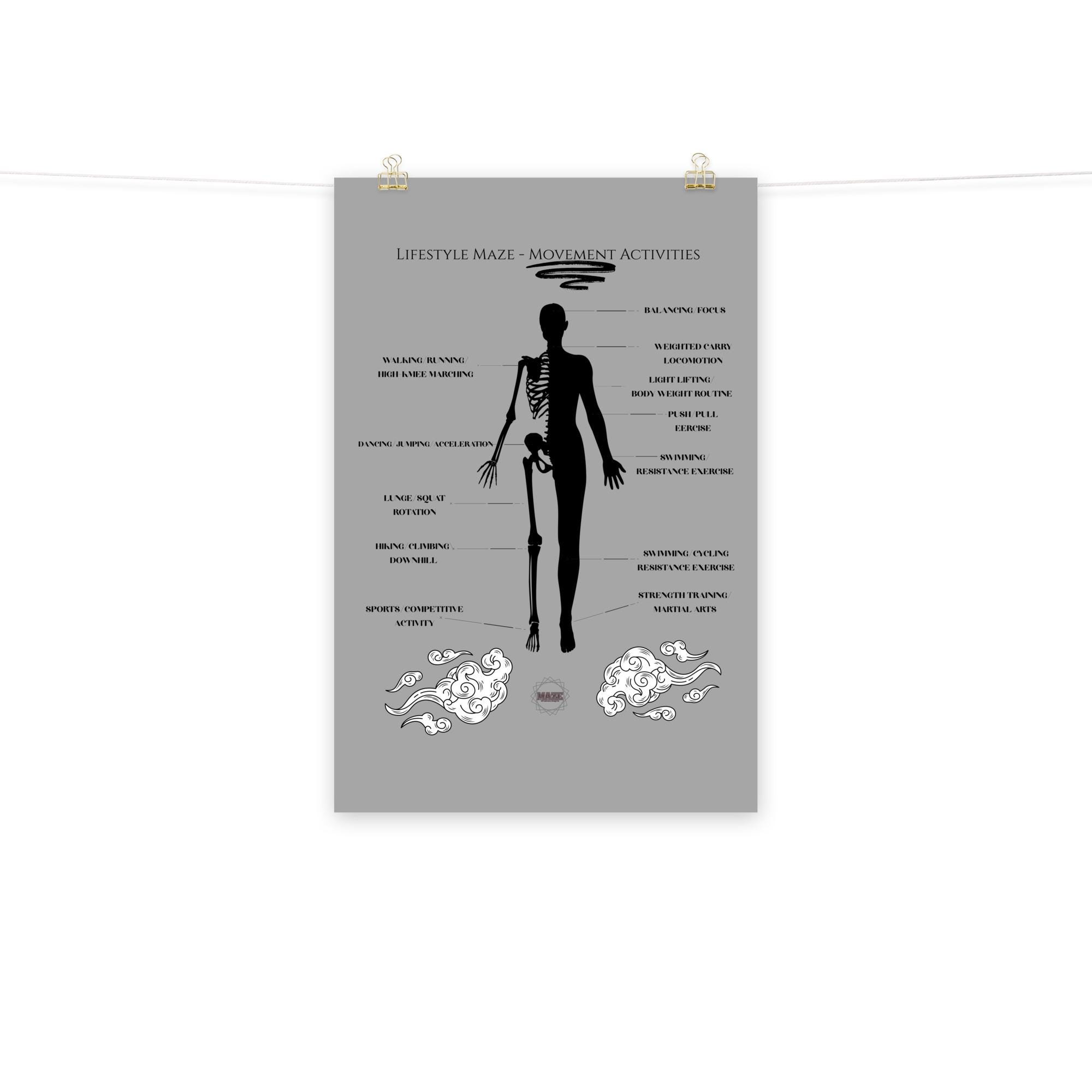 Wall art poster. Surreal, atmospheric, digital illustration -ACTIVITY Photo paper poster 20X30, gallery image 2