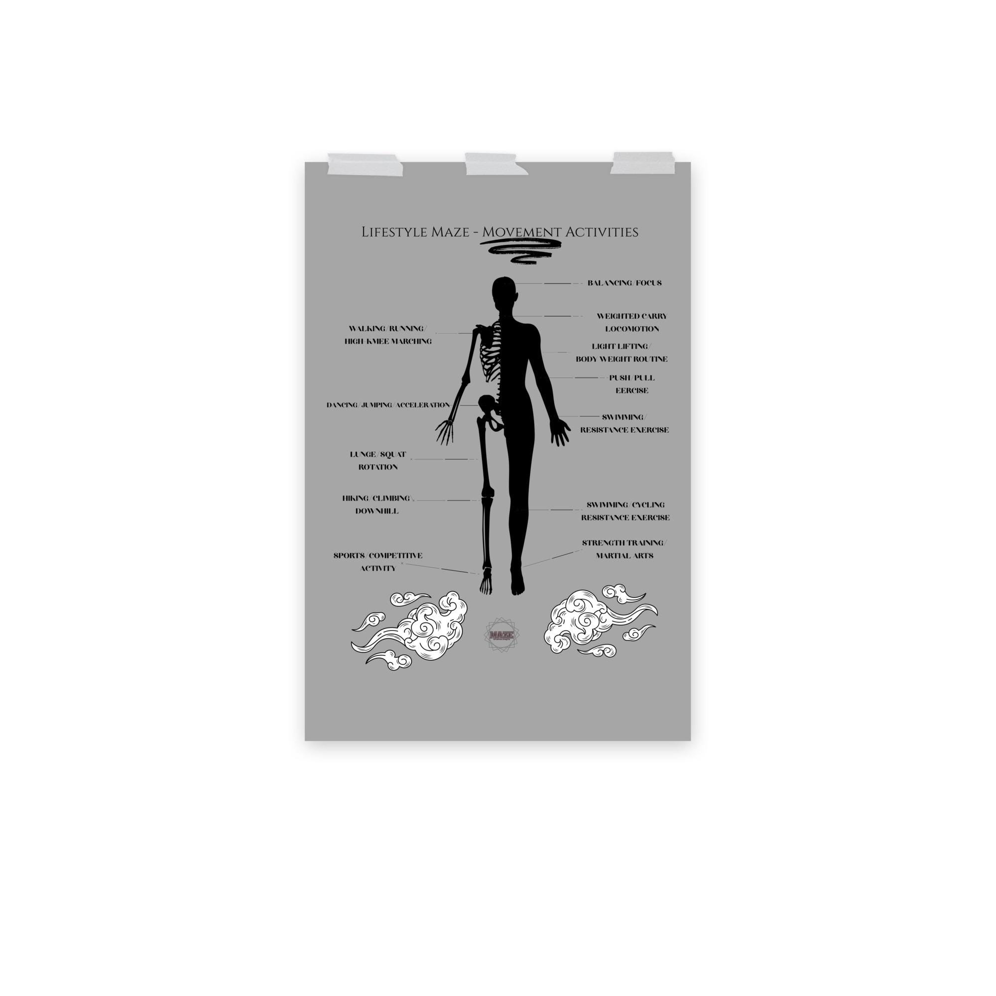Wall art poster. Surreal, atmospheric, digital illustration -ACTIVITY Photo paper poster 20X30, gallery image 3