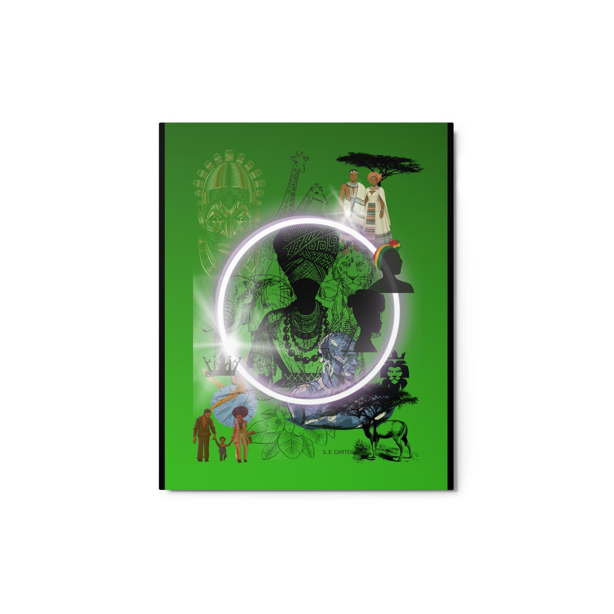 Wall art poster. Surreal, atmospheric, digital illustration -Metal print 20x30, gallery image 3
