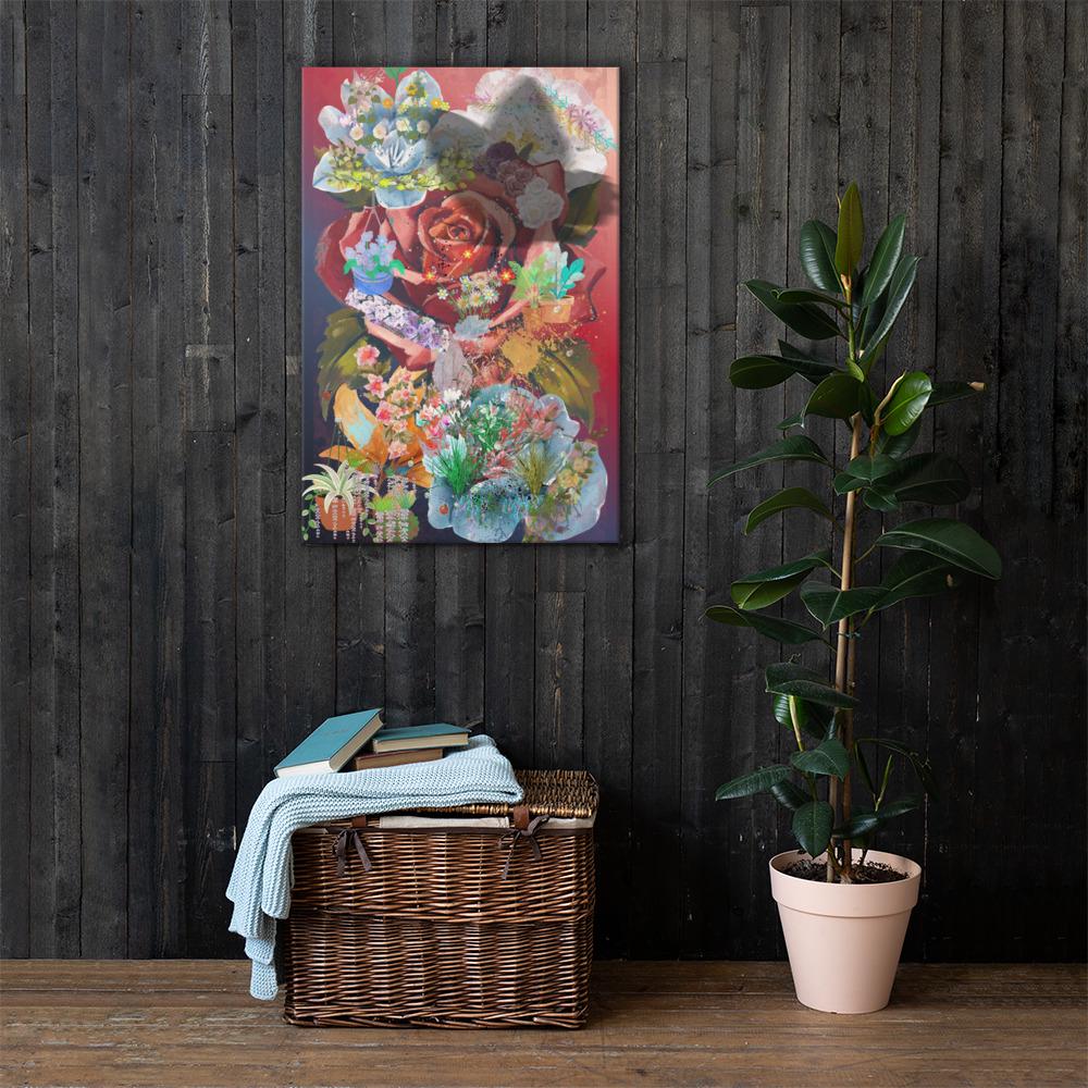 Wall art poster. Surreal, atmospheric, digital illustration - Canvas 24x36 - "FROM WITHIN", gallery image 2