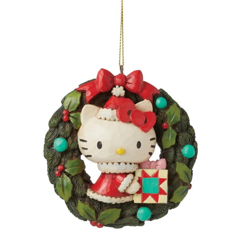 Hello Kitty Wreath Christmas