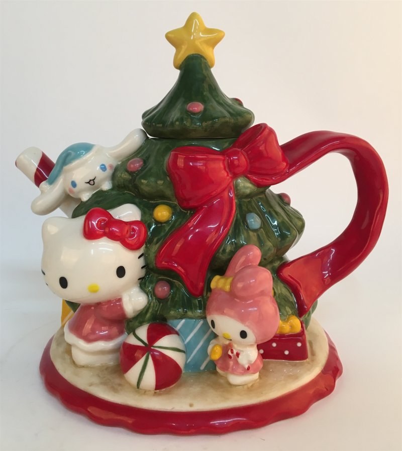 Hello Kitty and Friends Holiday Tree Teapot