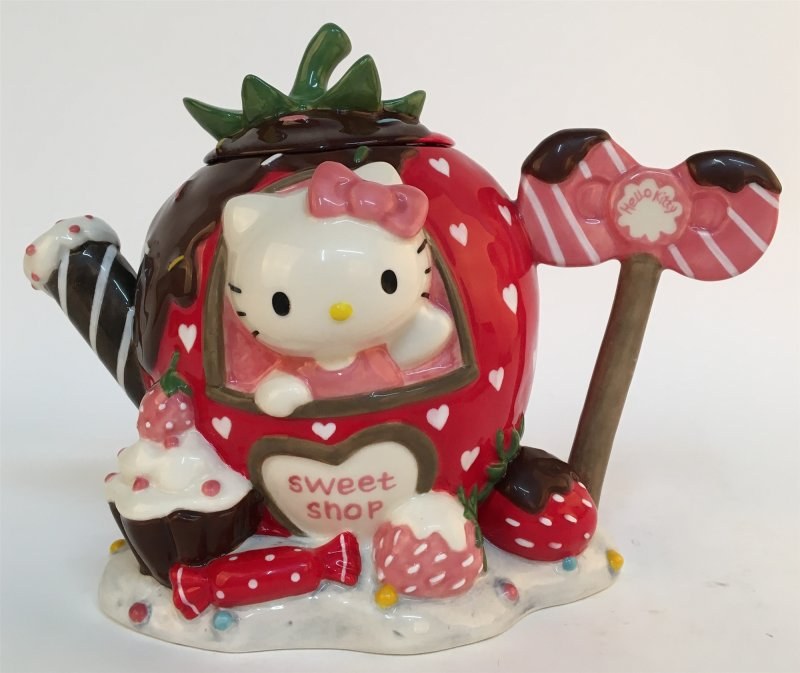Hello Kitty Sweet Strawberry Shop Teapot