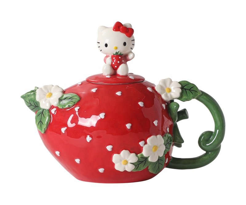 Hello Kitty Sweet Strawberry Teapot