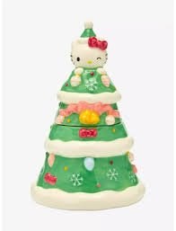 Hello Kitty Holiday Tree Cookie Jar