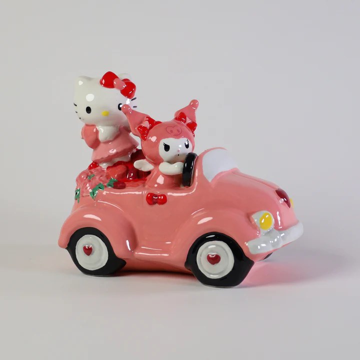 HELLO KITTY AND KUROMI VALENTINE MOBILE FIGURINE